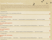 Tablet Screenshot of laveenplanningcommittee.blogspot.com