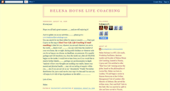 Desktop Screenshot of helenahouselifecoaching.blogspot.com