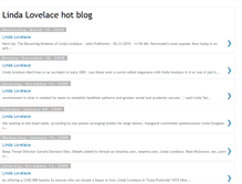 Tablet Screenshot of linda-lovelace-hotblog.blogspot.com