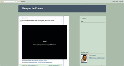 Desktop Screenshot of dossierbanquedefrance.blogspot.com