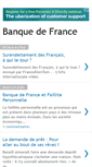 Mobile Screenshot of dossierbanquedefrance.blogspot.com