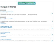 Tablet Screenshot of dossierbanquedefrance.blogspot.com