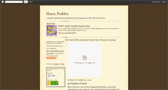 Desktop Screenshot of harrypodderpodcast.blogspot.com