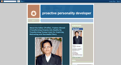 Desktop Screenshot of proactivepersonality.blogspot.com