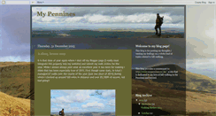 Desktop Screenshot of mypennines.blogspot.com