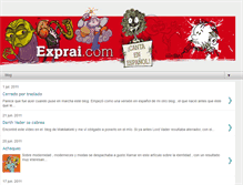 Tablet Screenshot of expraibis.blogspot.com