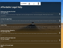 Tablet Screenshot of legal-affordable.blogspot.com