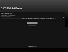 Tablet Screenshot of diy-ps-jailbreak.blogspot.com