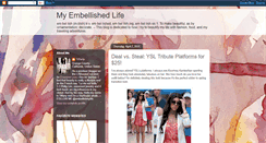 Desktop Screenshot of myembellishedlife-tiffany.blogspot.com
