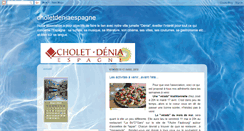 Desktop Screenshot of choletdeniaespagne.blogspot.com