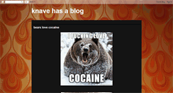 Desktop Screenshot of knavehasablog.blogspot.com