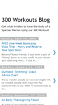 Mobile Screenshot of 300workouts.blogspot.com