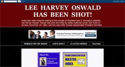 Desktop Screenshot of oswald-has-been-shot.blogspot.com
