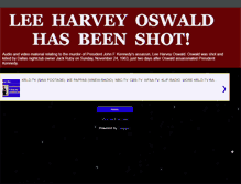 Tablet Screenshot of oswald-has-been-shot.blogspot.com