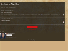 Tablet Screenshot of ambrosiatruffles.blogspot.com