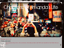Tablet Screenshot of amandaching.blogspot.com