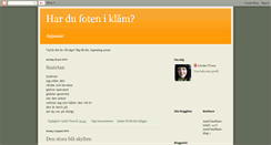 Desktop Screenshot of foten-i-klam.blogspot.com