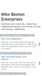 Mobile Screenshot of mikebentonblog.blogspot.com