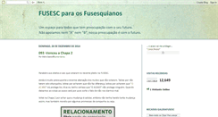 Desktop Screenshot of galerafusesc.blogspot.com