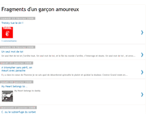 Tablet Screenshot of fragmentsdungarconamoureux.blogspot.com