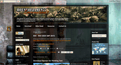 Desktop Screenshot of houseofjames77.blogspot.com