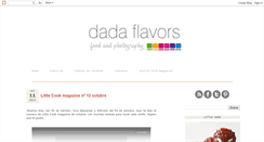 Desktop Screenshot of dadaflavors.blogspot.com