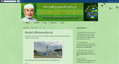 Desktop Screenshot of darussyifawpl.blogspot.com