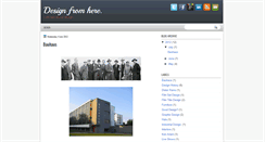Desktop Screenshot of designfromhere.blogspot.com