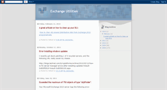 Desktop Screenshot of exutils.blogspot.com