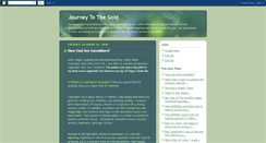 Desktop Screenshot of journeytothegold.blogspot.com