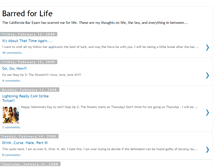 Tablet Screenshot of barredforlife.blogspot.com