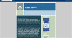 Desktop Screenshot of lucascrbarros.blogspot.com