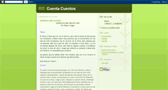 Desktop Screenshot of cuentitos06.blogspot.com