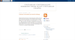 Desktop Screenshot of eliotunitarian.blogspot.com