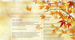 Desktop Screenshot of cuentosdehistorias.blogspot.com