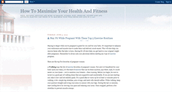 Desktop Screenshot of health-and-fitness-buzz.blogspot.com