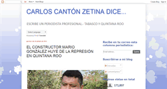 Desktop Screenshot of carloscantonzetinadice.blogspot.com