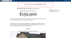 Desktop Screenshot of pgvillastownhouse.blogspot.com