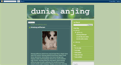 Desktop Screenshot of duniaanjing.blogspot.com