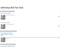 Tablet Screenshot of aishwarya-rai-fan-club.blogspot.com