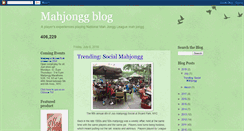 Desktop Screenshot of mahjblog.blogspot.com