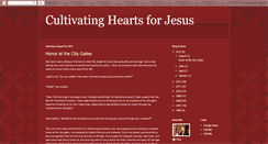 Desktop Screenshot of cultivatinghearts.blogspot.com