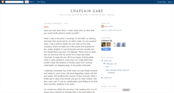 Desktop Screenshot of chaplaingabe.blogspot.com