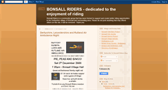 Desktop Screenshot of bonsallriders.blogspot.com