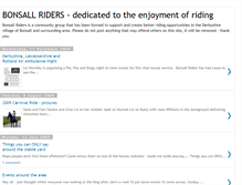 Tablet Screenshot of bonsallriders.blogspot.com