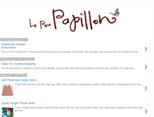 Tablet Screenshot of lepeupapillon.blogspot.com