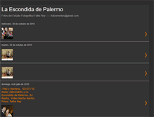 Tablet Screenshot of laescondidadepalermo.blogspot.com