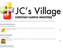 Tablet Screenshot of jcsvillage.blogspot.com