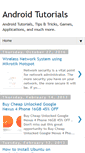 Mobile Screenshot of androidtutorialz.blogspot.com