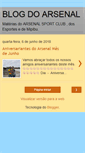 Mobile Screenshot of blogdoarsenalsjm.blogspot.com